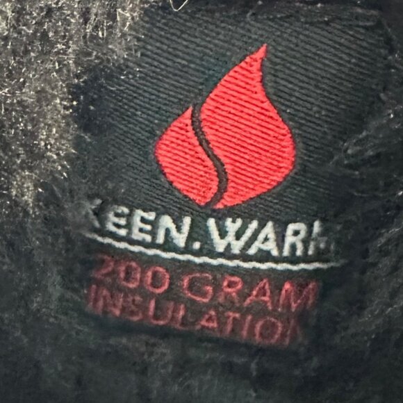 Keen Boots Womens 6.5 Black/Gray Tall Waterproof Insulated Suede Leather - Picture 8 of 9